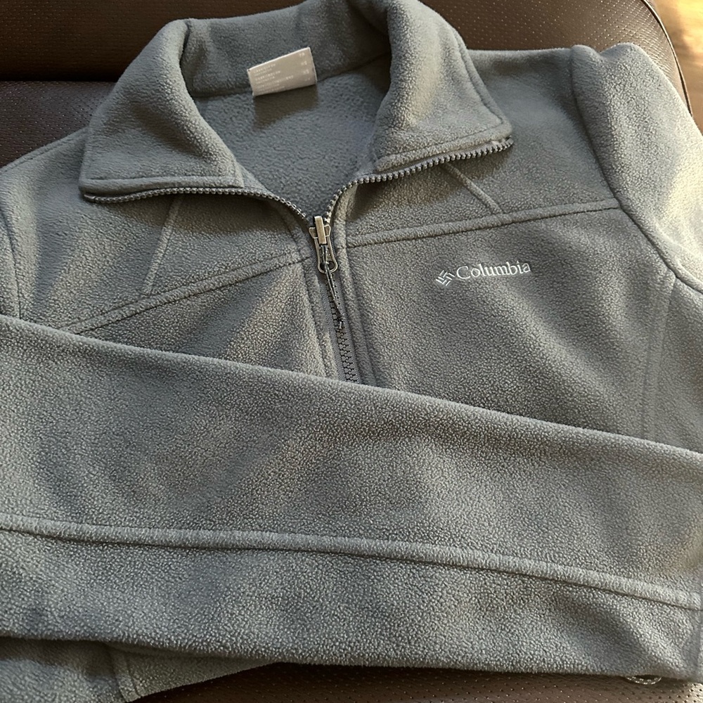 Columbia fleece zip-up